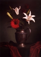 Copy of Painting "Bouquet with Lilies"