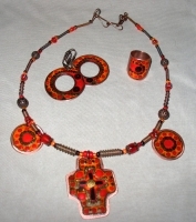 Jewelry Set "With Cross"