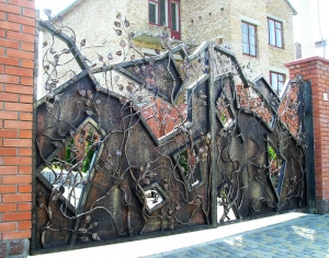 Forged gate 